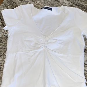 Brandy Melville white crop top